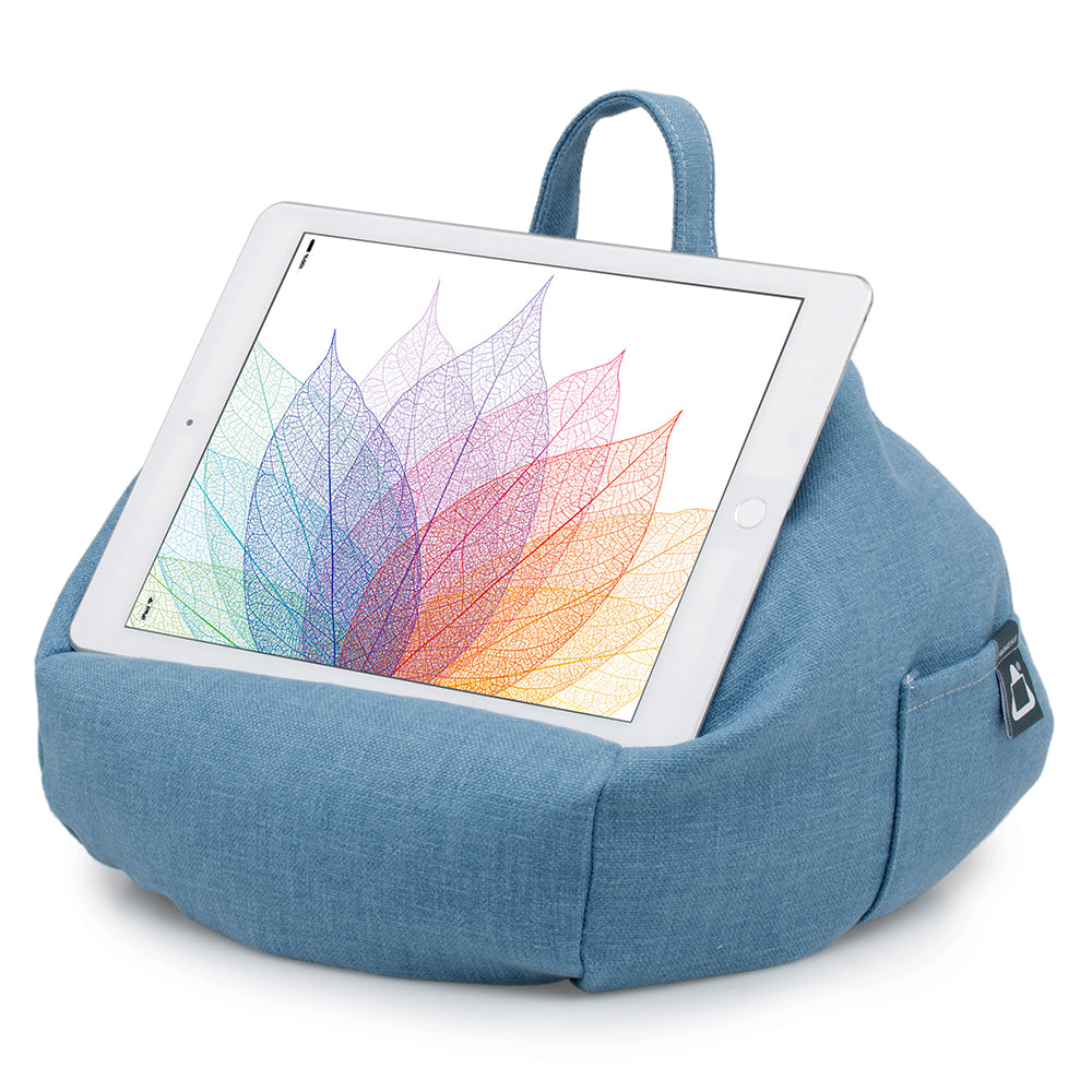 Denim Blue Tablet bean bag cushion