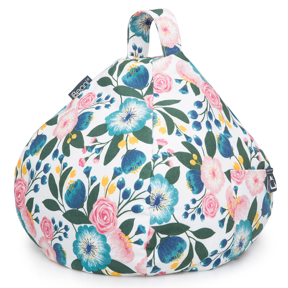 iPad, Tablet & eReader Bean Bag Cushion Stand - Floral