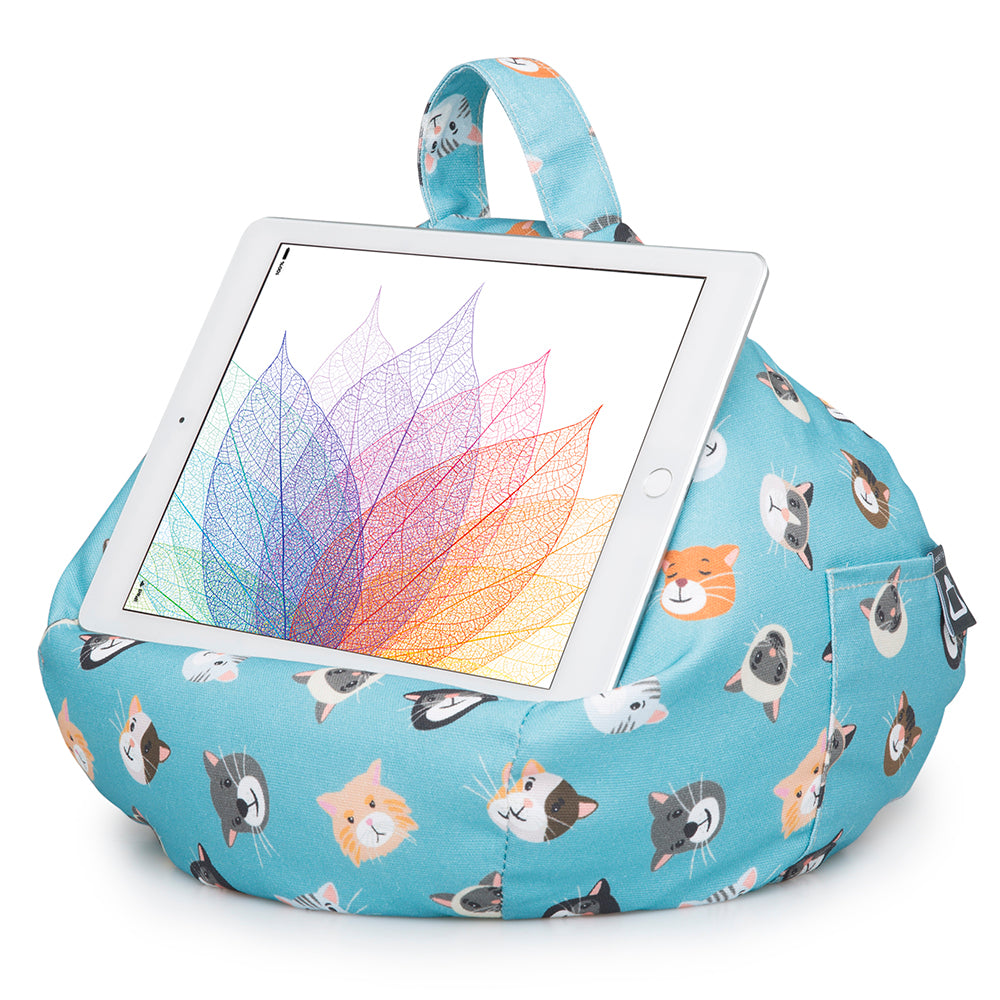 Fabric Tablet Holder - Cool Cats Print